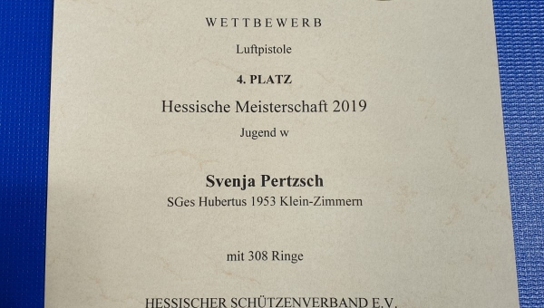 Hessische Meisterschaften Luftgewehr und Luftpistole