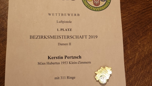 Bezirksmeisterschaft Luftpistole
