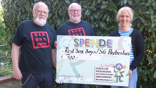 Große Spende an Verein für krebskranke Kinder e.V.